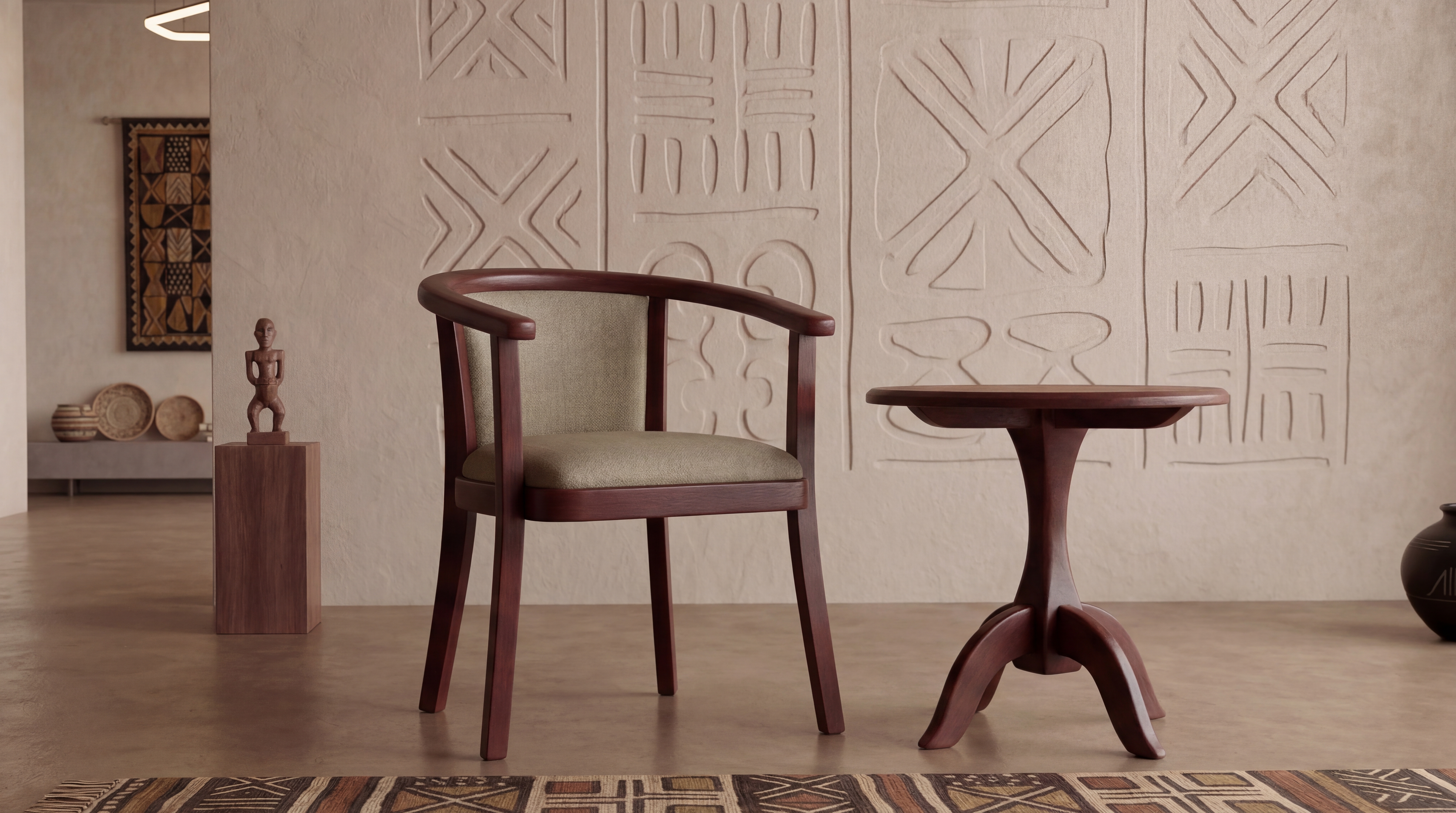 Atuu chair single set